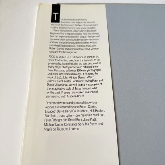 Food in Vogue 80s Vintage Cookbook - Picture 3 of 5